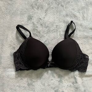 Black Lace Bra